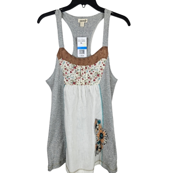 Mynk Racerback Tank Top NWT - Picture 1 of 8